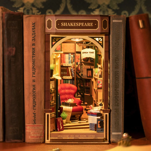 Rolife Bookstore DIY Book Nook Kit