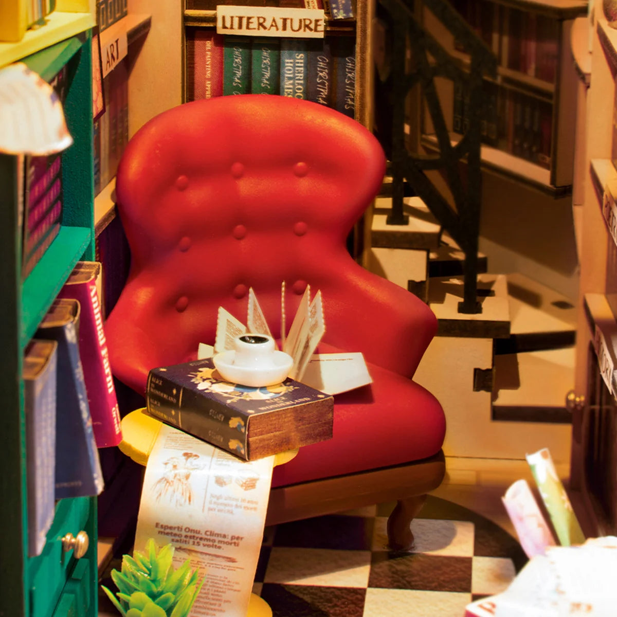 Rolife Bookstore DIY Book Nook Kit