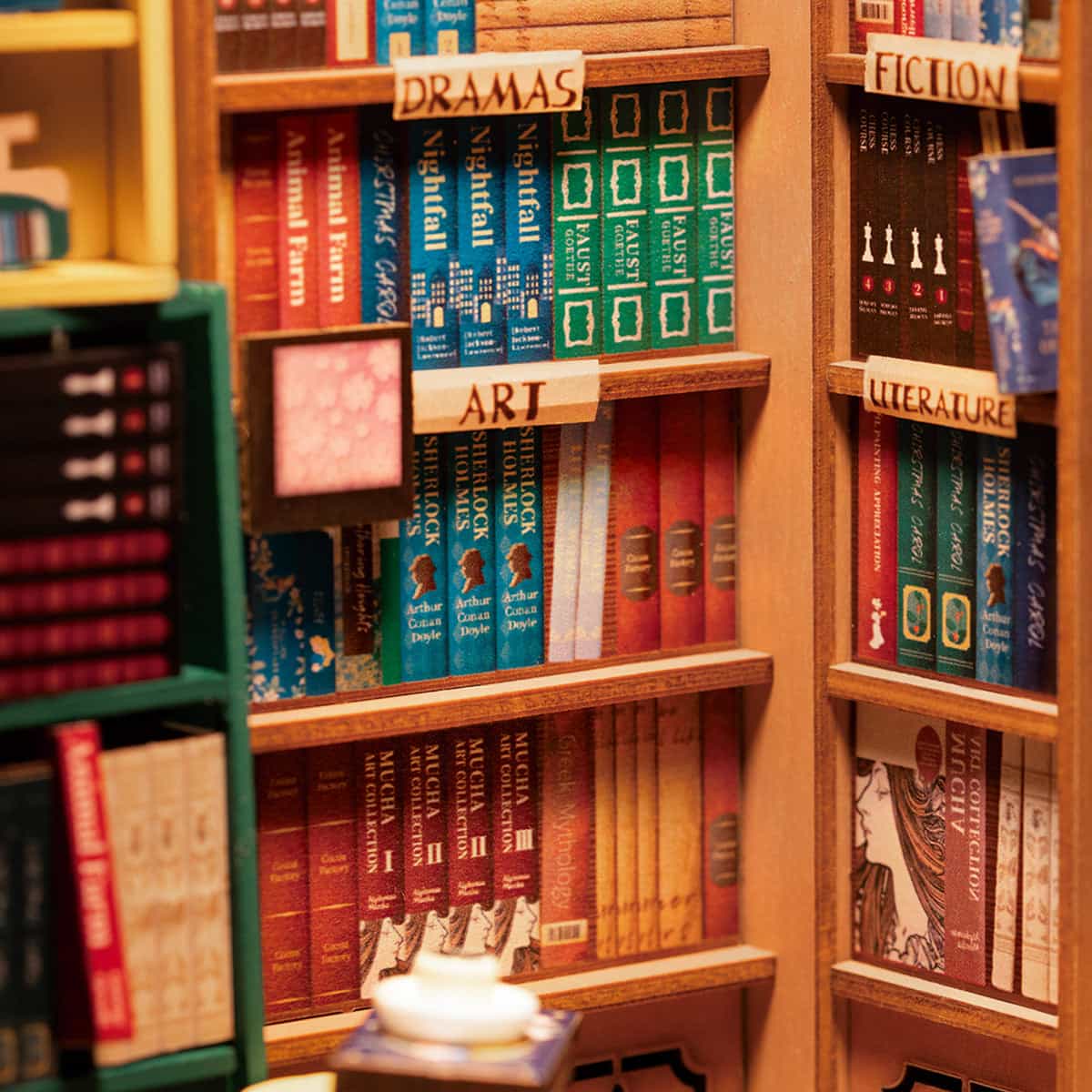 Rolife Bookstore DIY Book Nook Kit