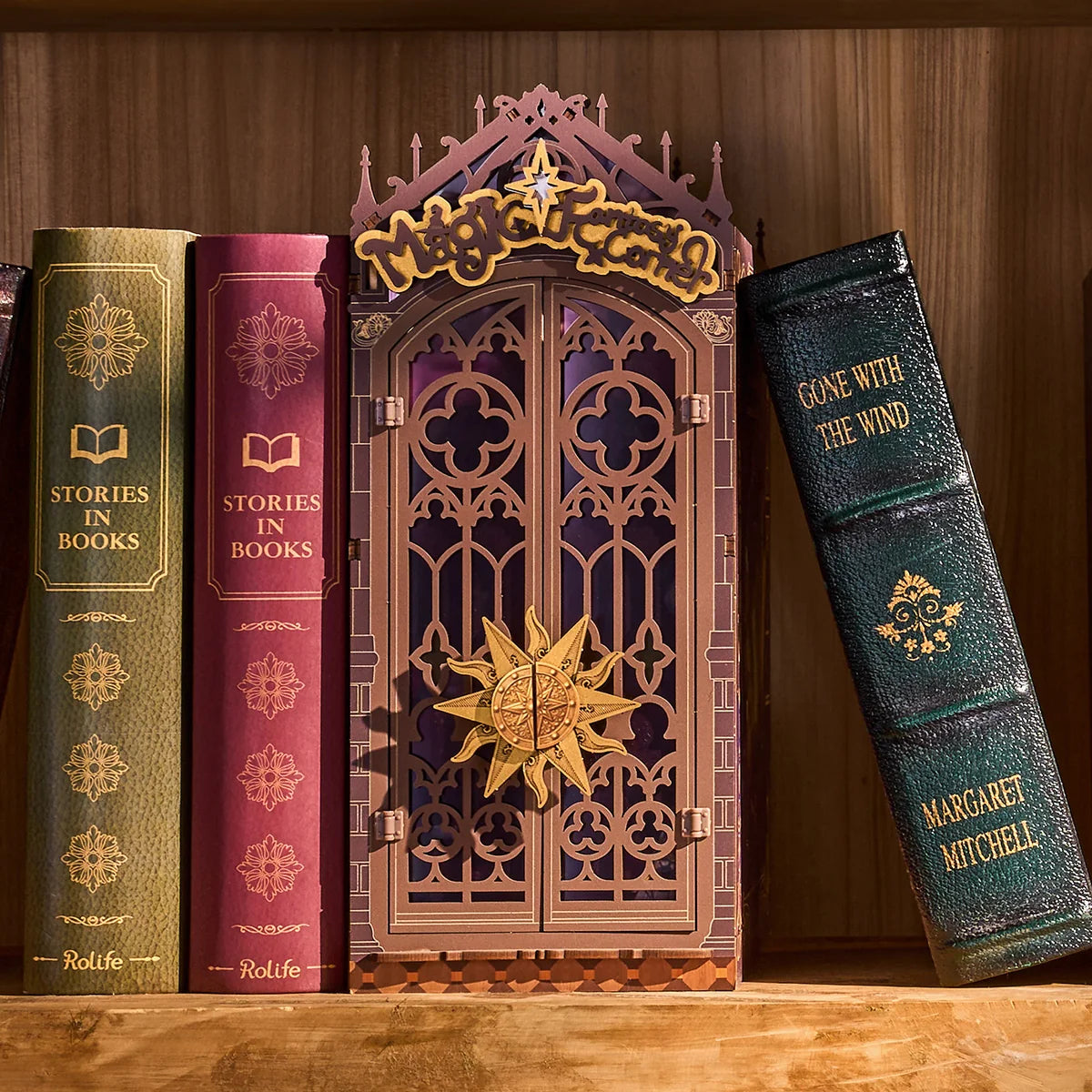 Rolife Magic Fantasy Corner DIY Book Nook Kit