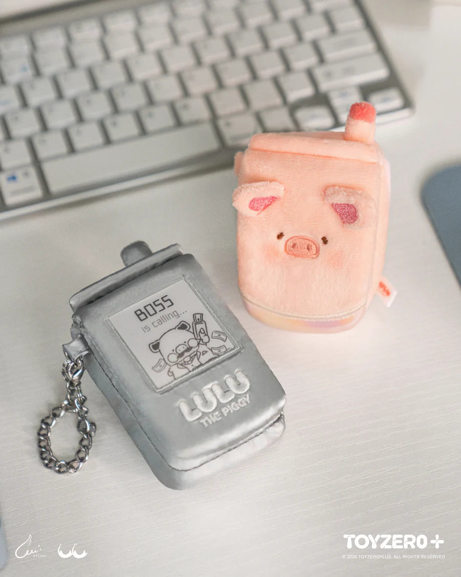 LuLu’s Phone Plush Mirror Keychain