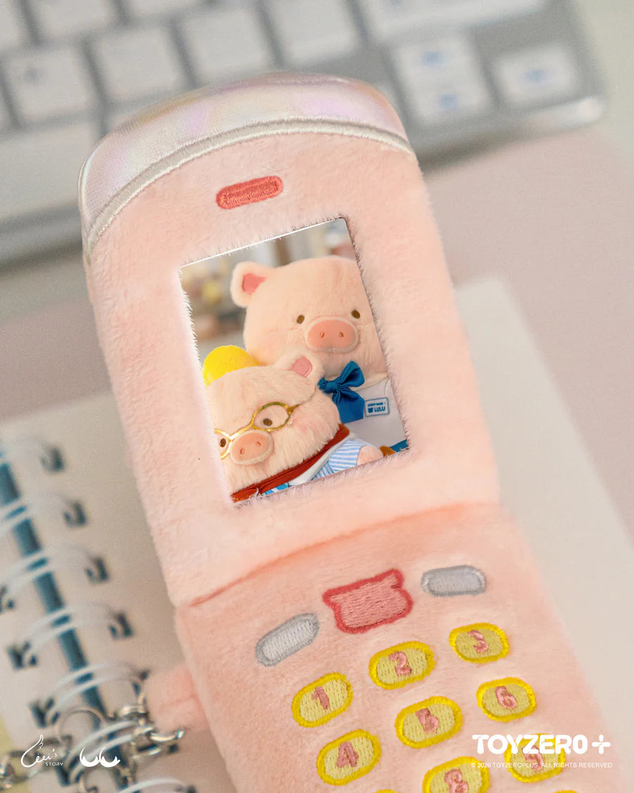LuLu’s Phone Plush Mirror Keychain