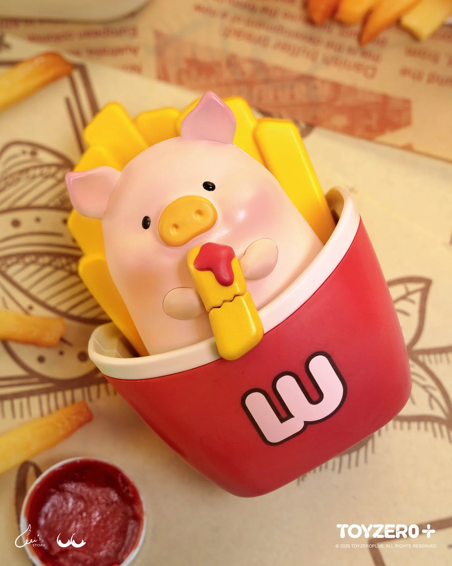 LuLu the Piggy - Burger Express Movable Series (Blind Box)