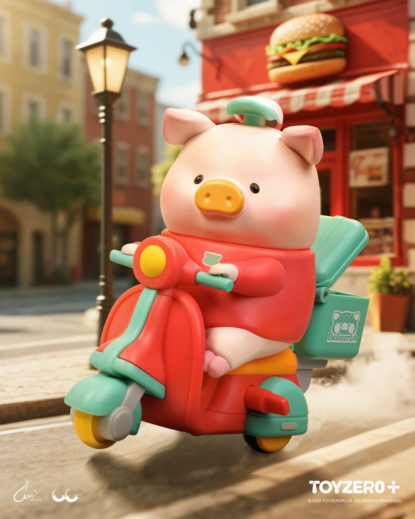 LuLu the Piggy - Burger Express Movable Series (Blind Box)