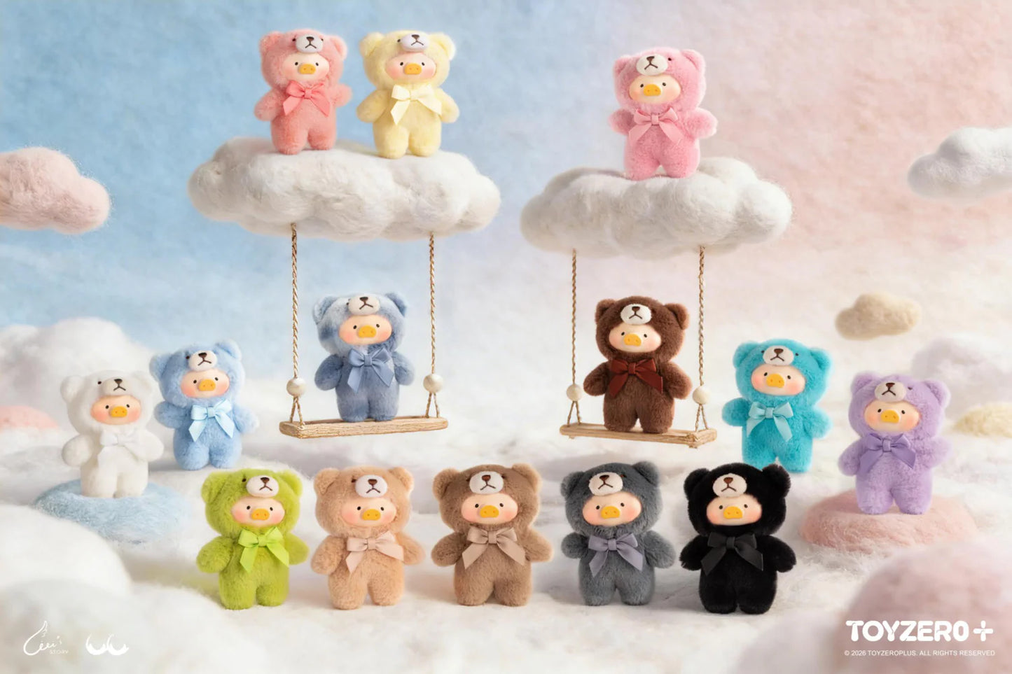 Lulu the Piggy - Teddy Mini's Whispers of Nature Series Plush Phone Charm (Blind Box)